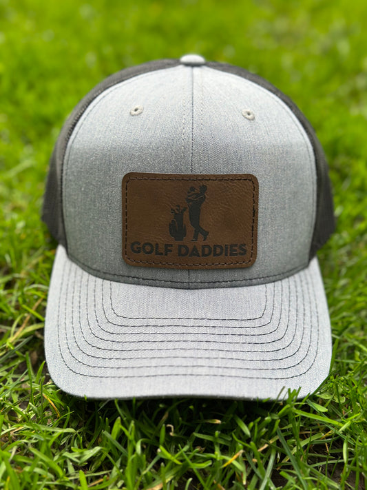 Golf Daddies Leather Patch Snapback